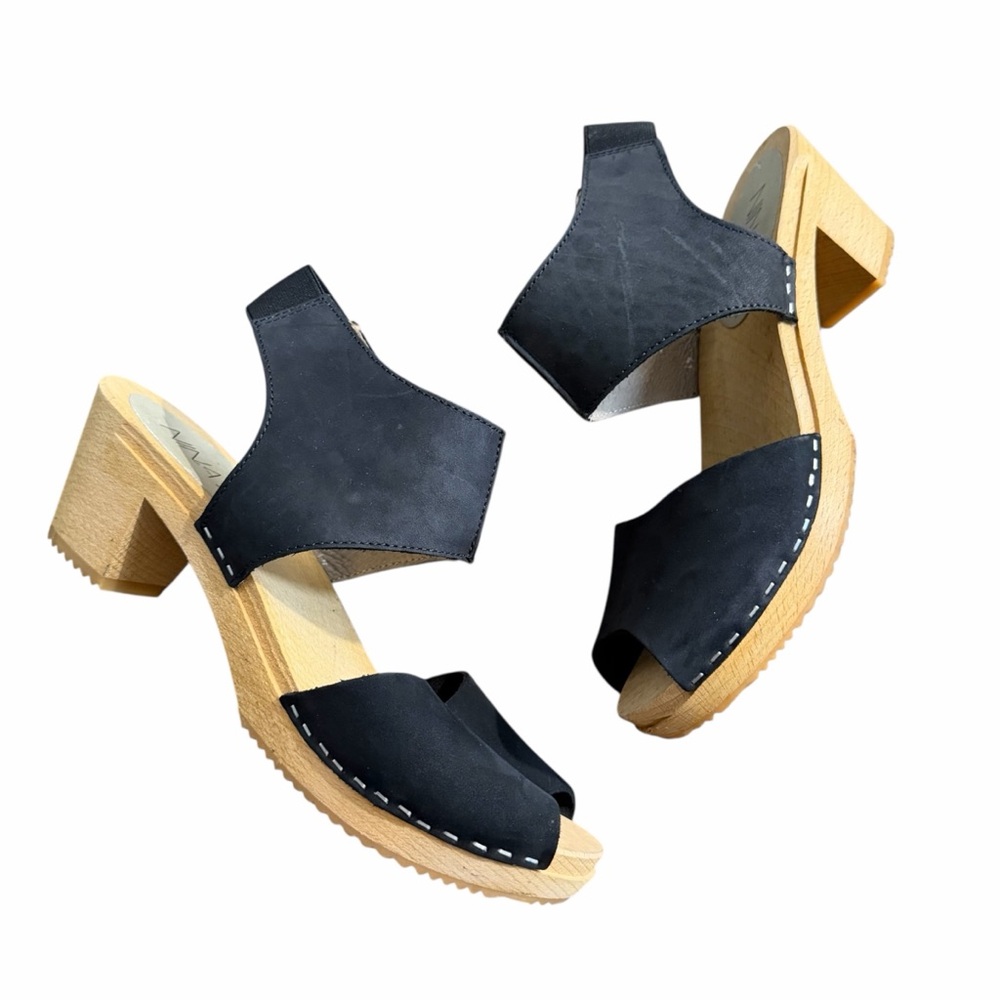 Nina Z Oath Clogs Black Size 10.5